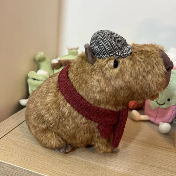 jellycat exclusive Clyde Capybara Hipster Outfit